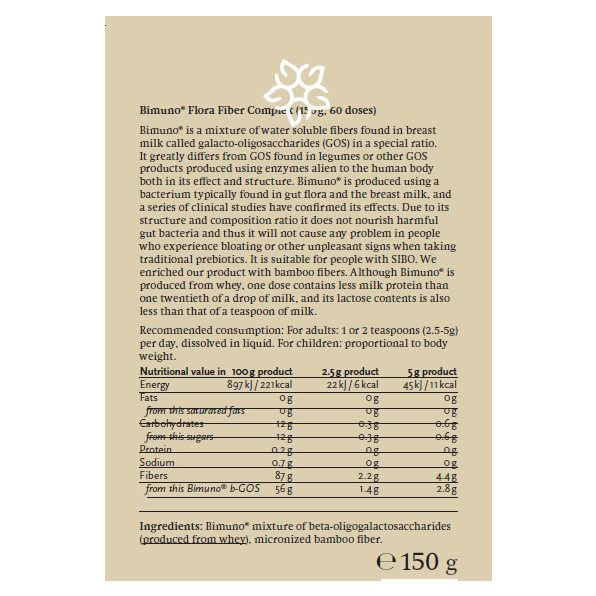 Flora fiber complex powder