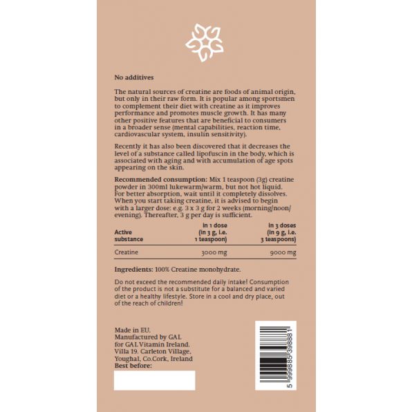 Creatine Monohydrate powder