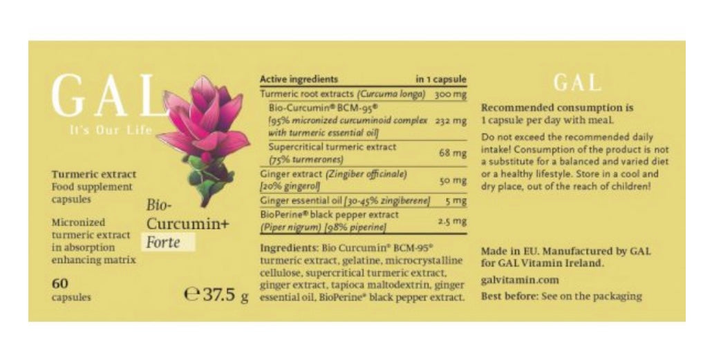 Bio-Curcumin+ Forte capsule